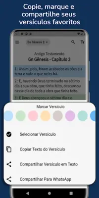 Bíblia Sagrada Almeida ACF android App screenshot 2